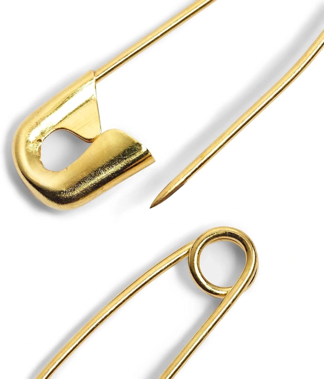 imagePrym 112 Safety Pins Gold 150 pc