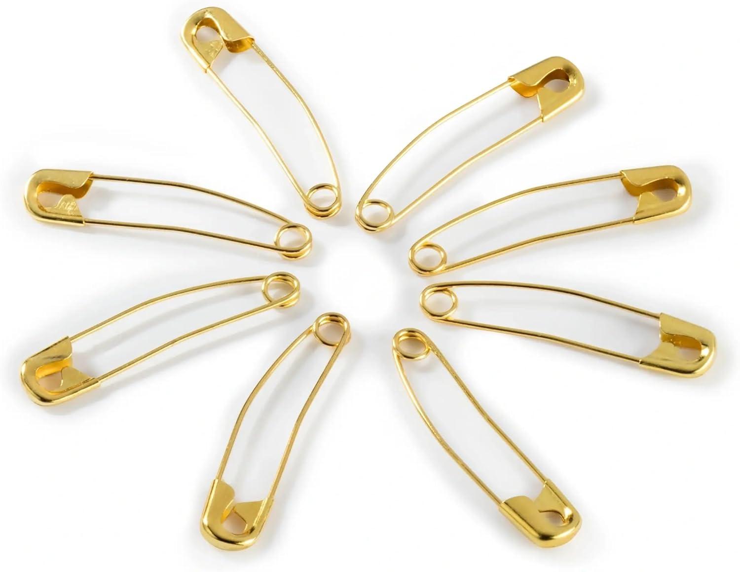 imagePrym 112 Safety Pins Gold 150 pc