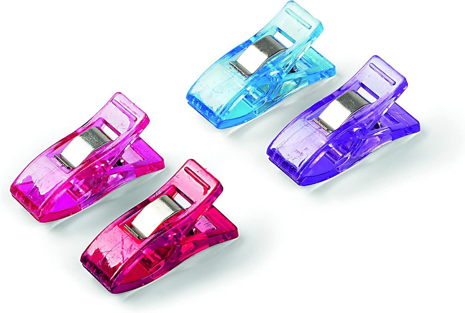 imagePrym Love 12 pc Small Fabric Clips Multicolor 12 Pack 60103