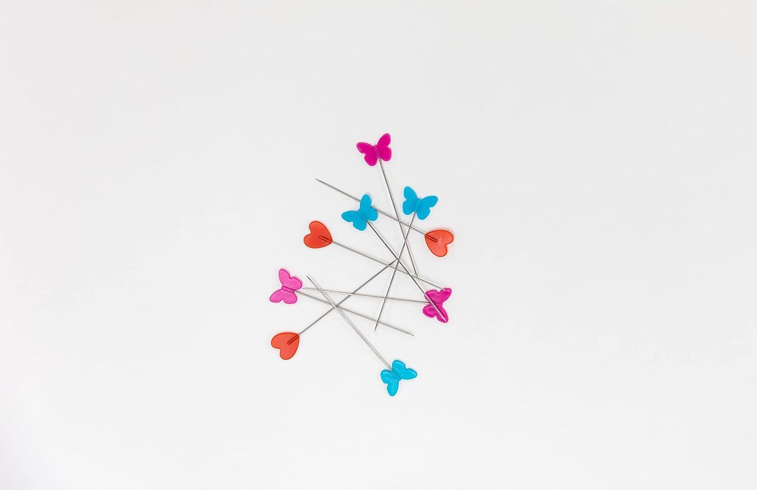 imagePrym Love 218 50 pc Flat Head Pins Multicolor 60100Multicolor
