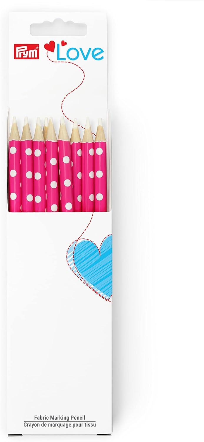 imagePrym Love Fabric Marking Pencils 10 pc PinkPink