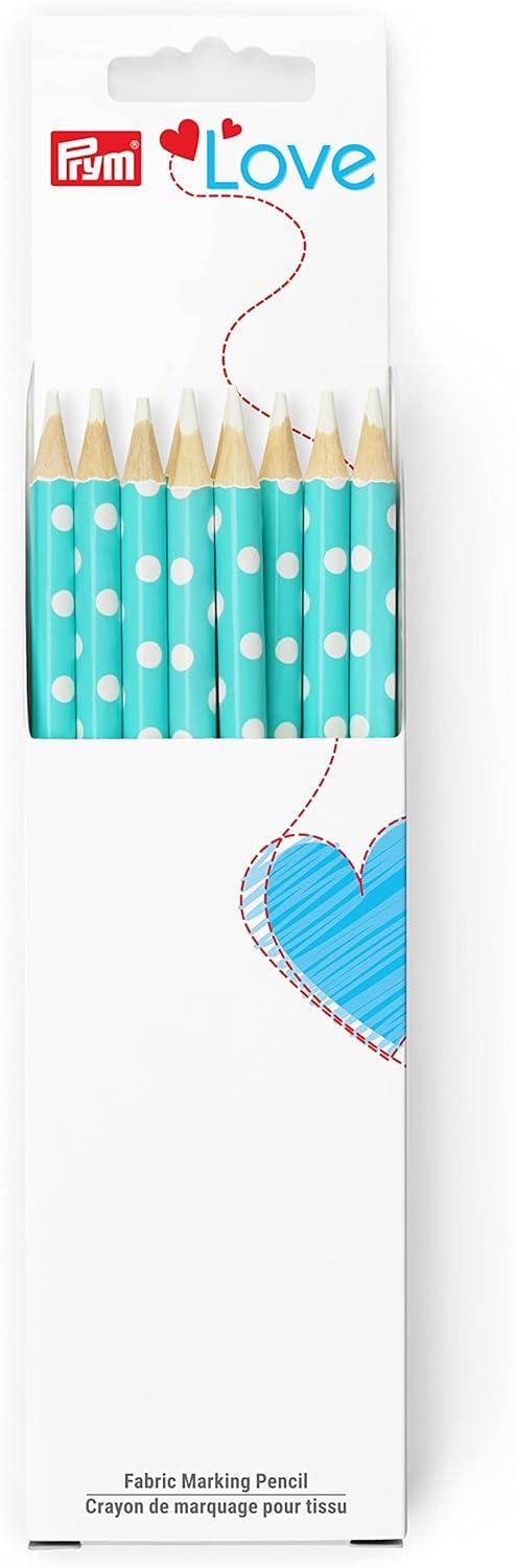 imagePrym Love Fabric Marking Pencils 10 pc PinkTurquoise