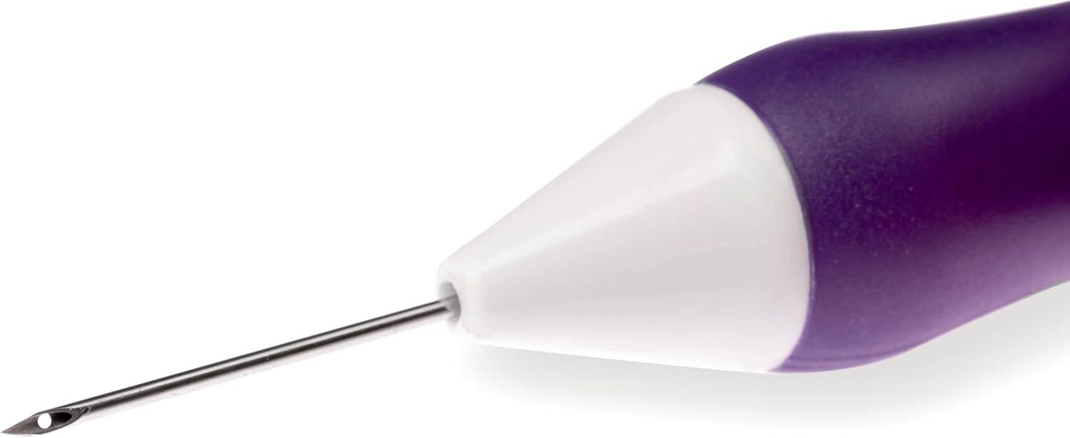 imagePrym Punch needle 13 mm 16 mm 22 mm WhitePlum Blue