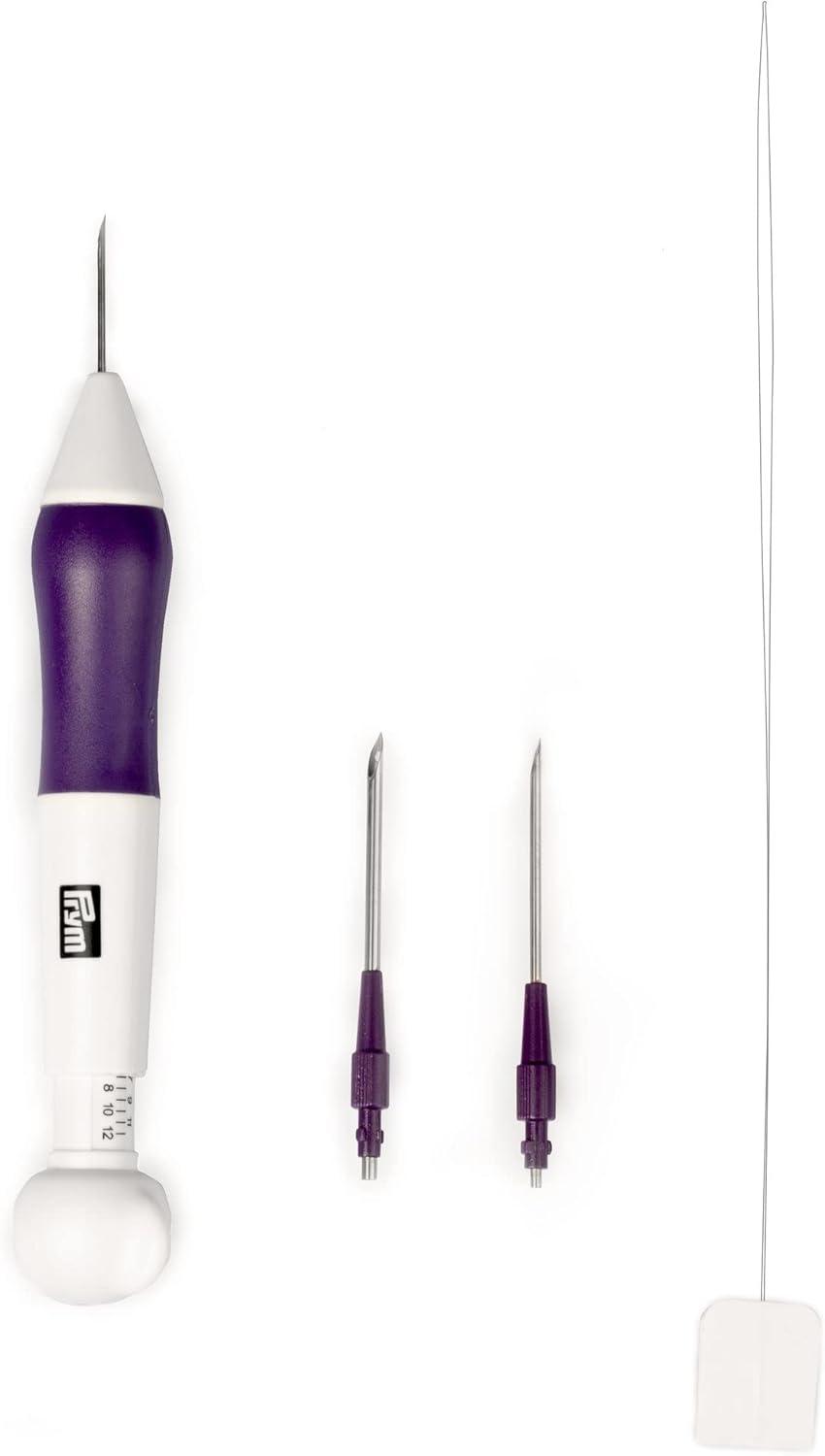imagePrym Punch needle 13 mm 16 mm 22 mm WhitePlum Blue