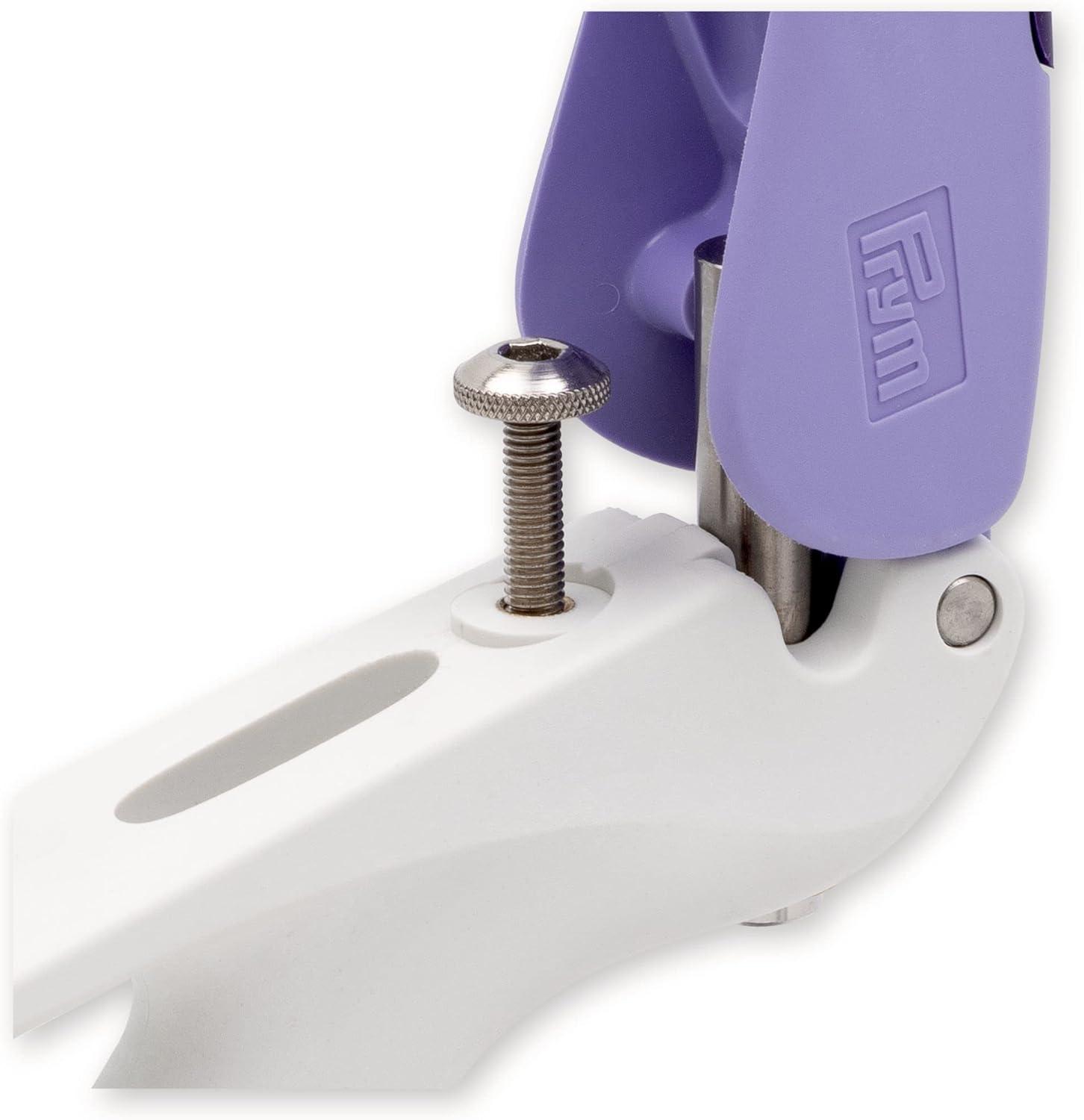 imagePrym Vario Creative Tool for Snaps Rivets amp EyeletsAlabaster WhiteDark VioletLavender