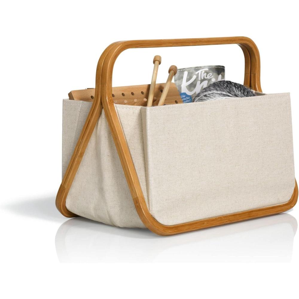 imagePrym Fold amp Store Basket Gray