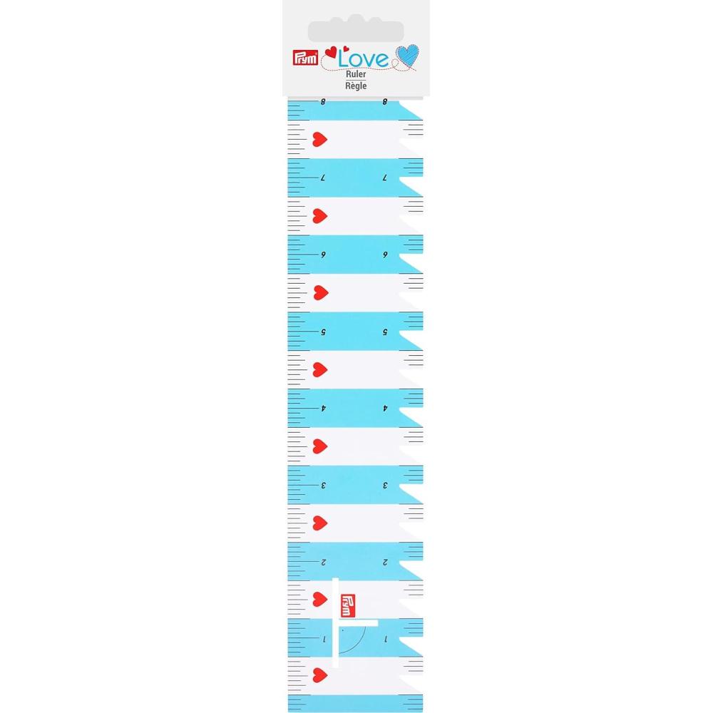 imagePrym Love 8 Pink Flexible Ruler 60120Turquoise