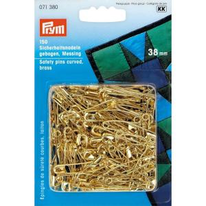 Prym 1-1/2″ Safety Pins, Gold, 150 pc