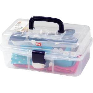 Prym Sewing Storage Box, Clear