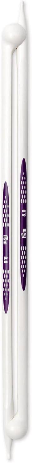 imagePrym 12 Ergonomic Single Point Knitting Needles US 11 8mmUS 11 8 mm