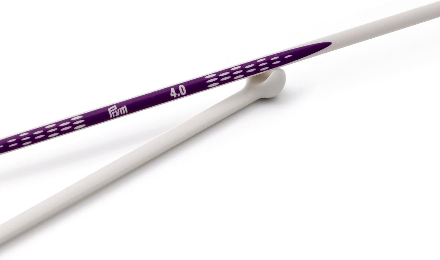 imagePrym 12 Ergonomic Single Point Knitting Needles US 11 8mmUS 6 4 mm