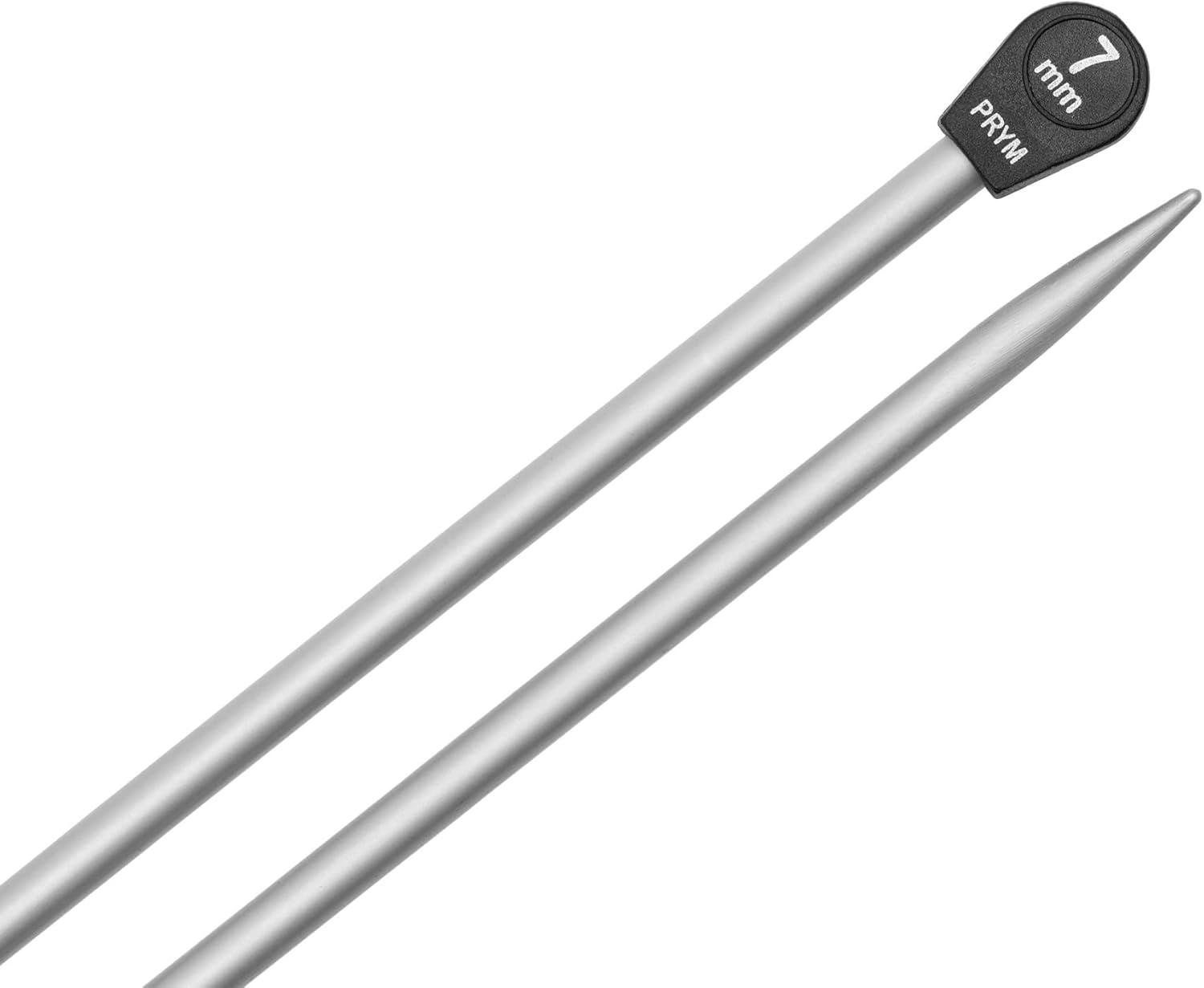 imagePrym 14 Single Point Aluminum Knitting Needles 3mm7 Mm