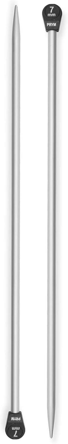 imagePrym 14 Single Point Aluminum Knitting Needles 3mm7 Mm
