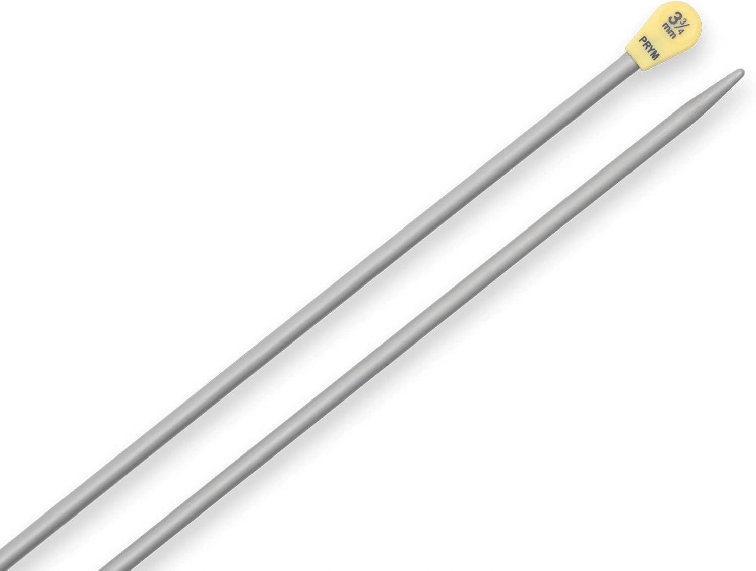 imagePrym 14 Single Point Aluminum Knitting Needles 3mmUs 5 375 Mm