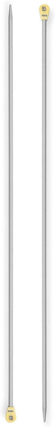 imagePrym 14 Single Point Aluminum Knitting Needles 3mmUs 5 375 Mm