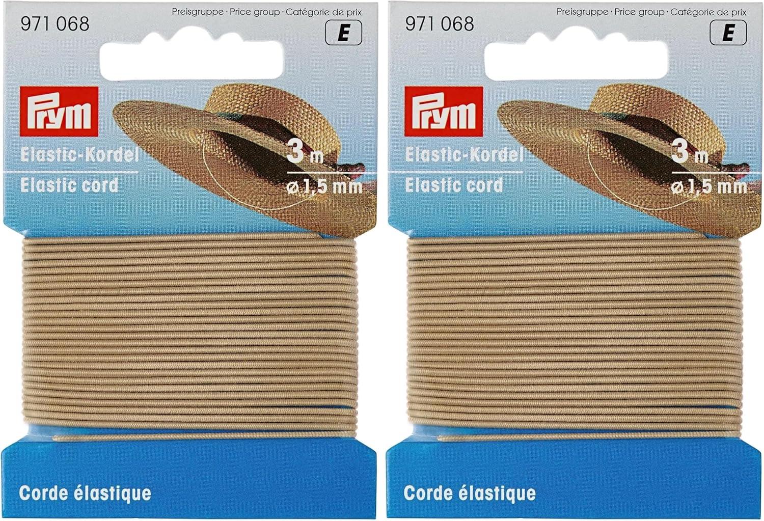 imagePrym 15mm Elastic Cord Beige 3 MBeige