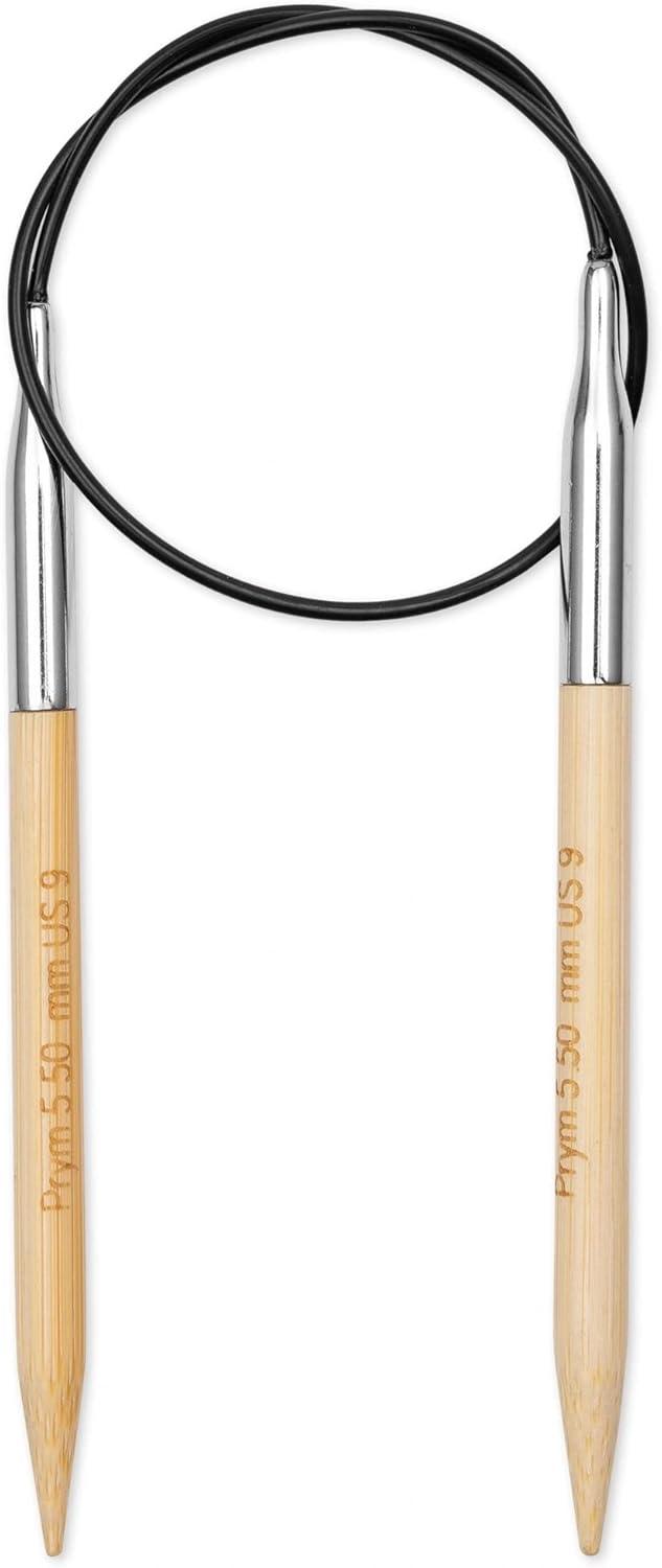 imagePrym 16 Circular Knitting Needles Bamboo US 6 4mm16 40 cm