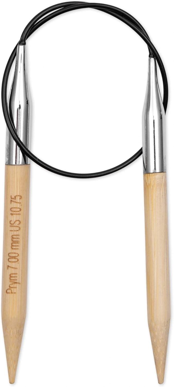 imagePrym 16 Circular Knitting Needles Bamboo US 6 4mm16 40 cm