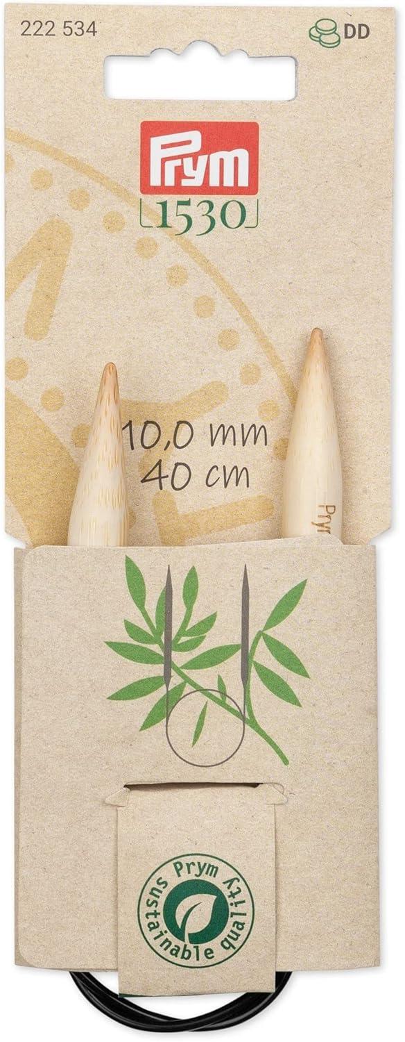 imagePrym 16 Circular Knitting Needles Bamboo US 6 4mm16 40 cm