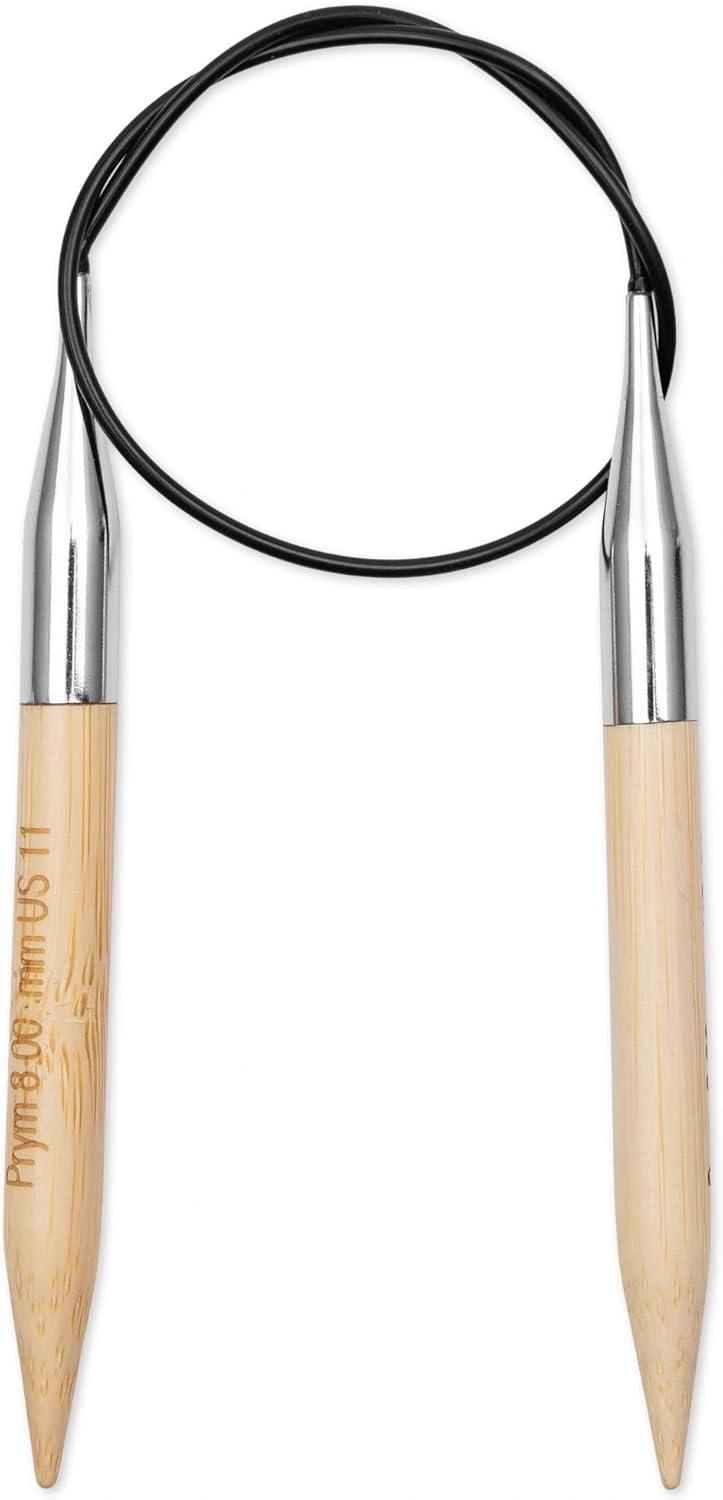 imagePrym 16 Circular Knitting Needles Bamboo US 6 4mm16 40 cm