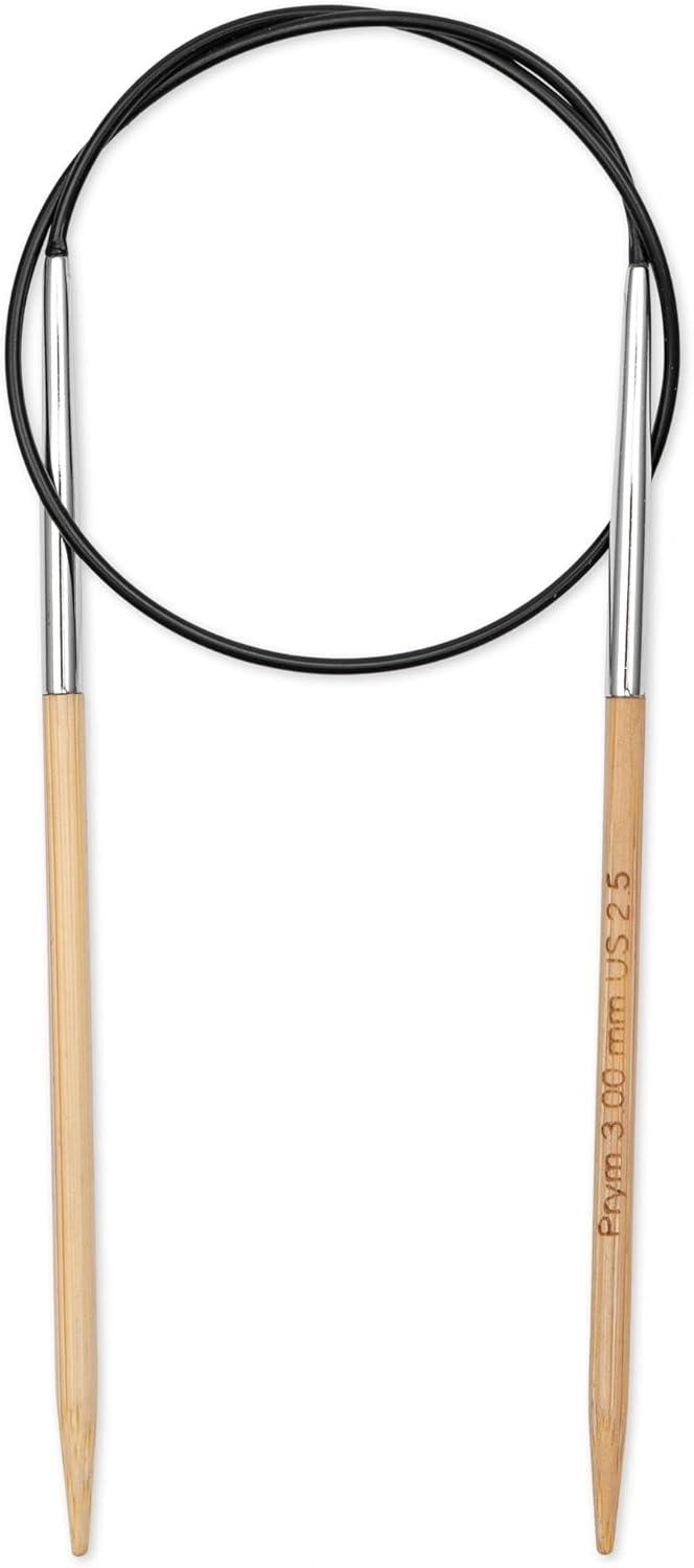 imagePrym 16 Circular Knitting Needles Bamboo US 6 4mm16 40 cm
