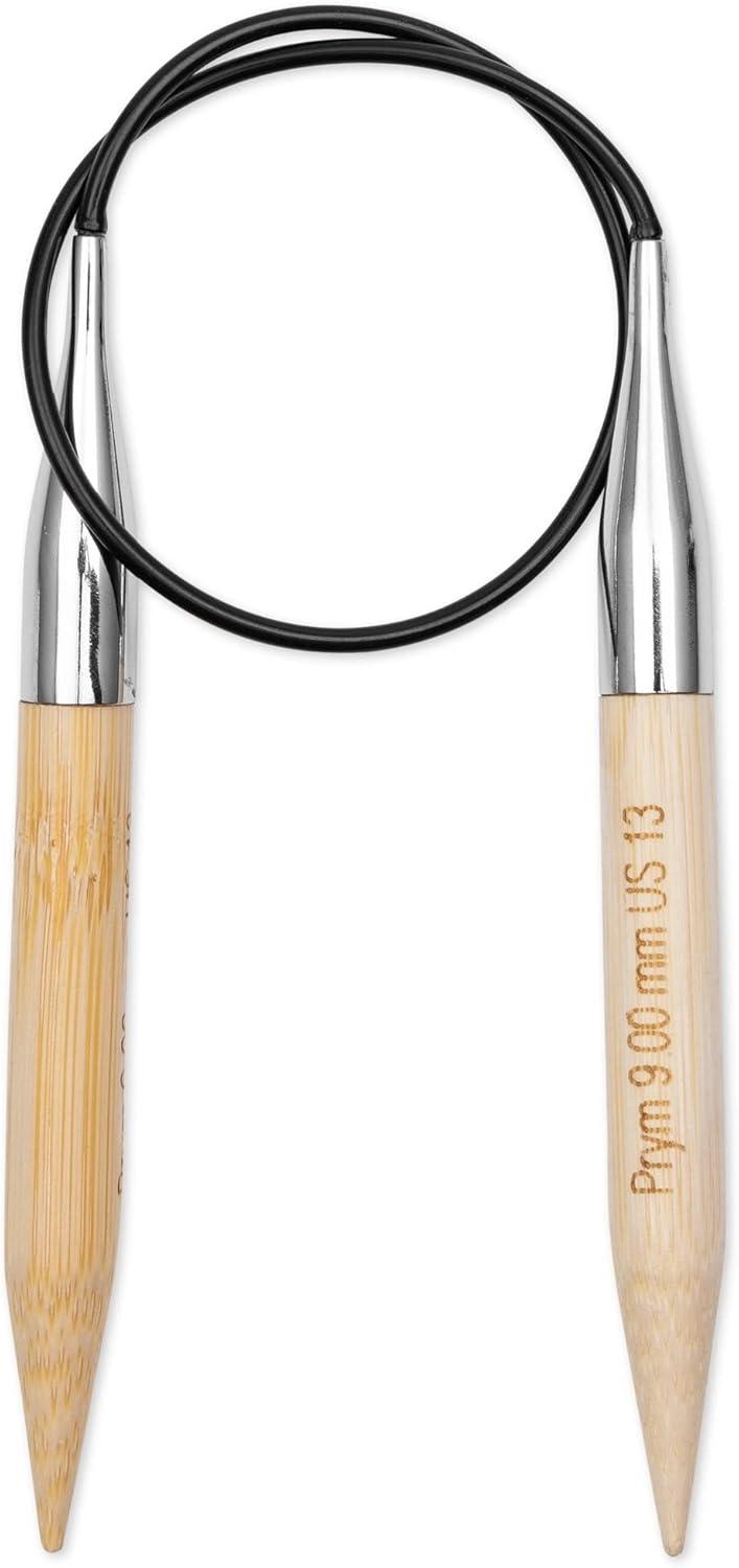 imagePrym 16 Circular Knitting Needles Bamboo US 6 4mm16 40 cm