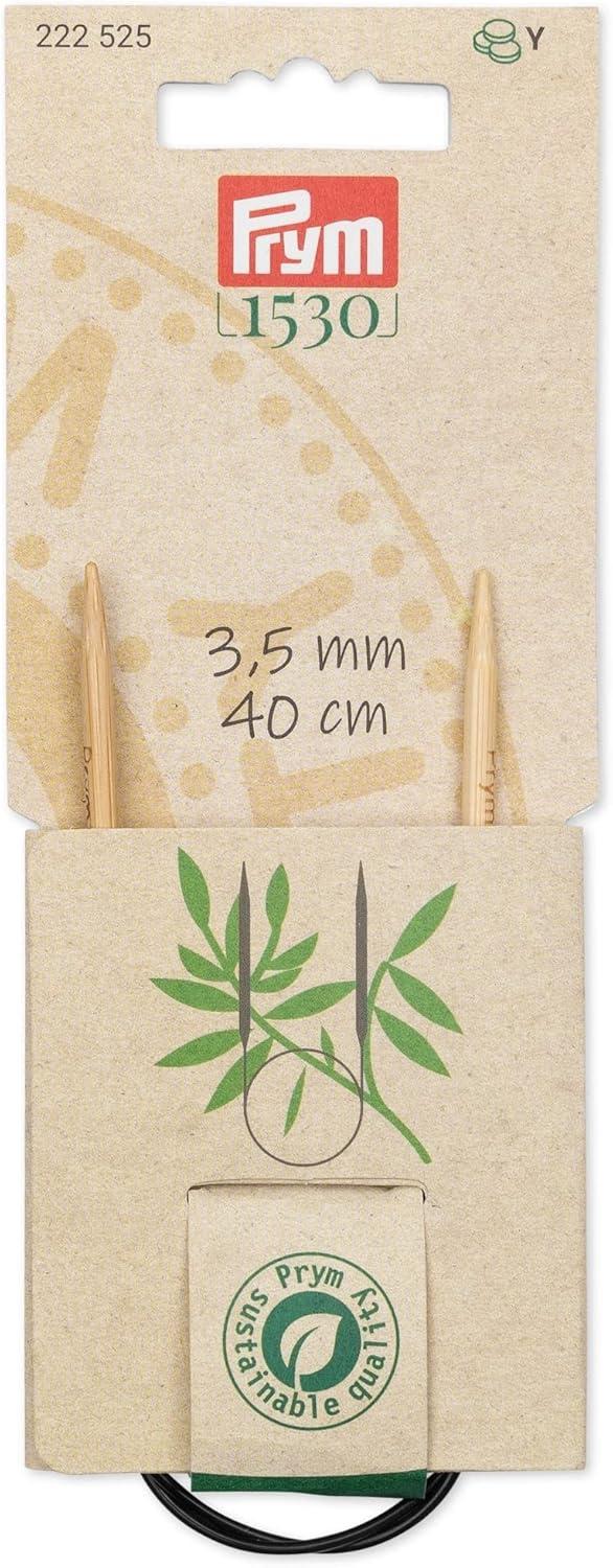 imagePrym 16 Circular Knitting Needles Bamboo US 6 4mm16 40 cm