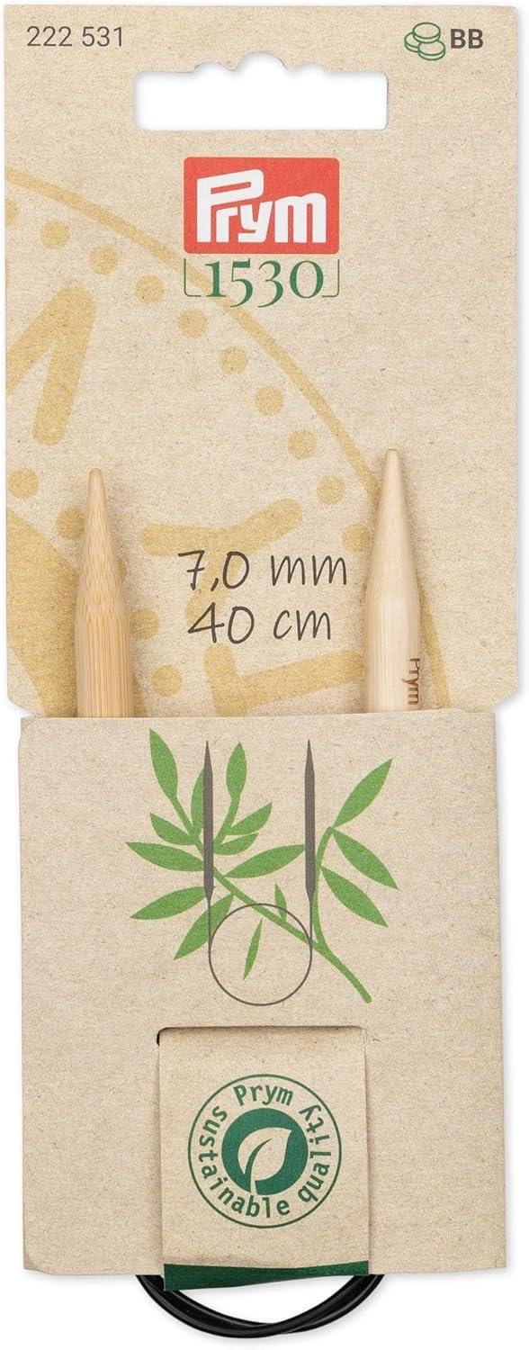 imagePrym 16 Circular Knitting Needles Bamboo US 6 4mm16 40 cm