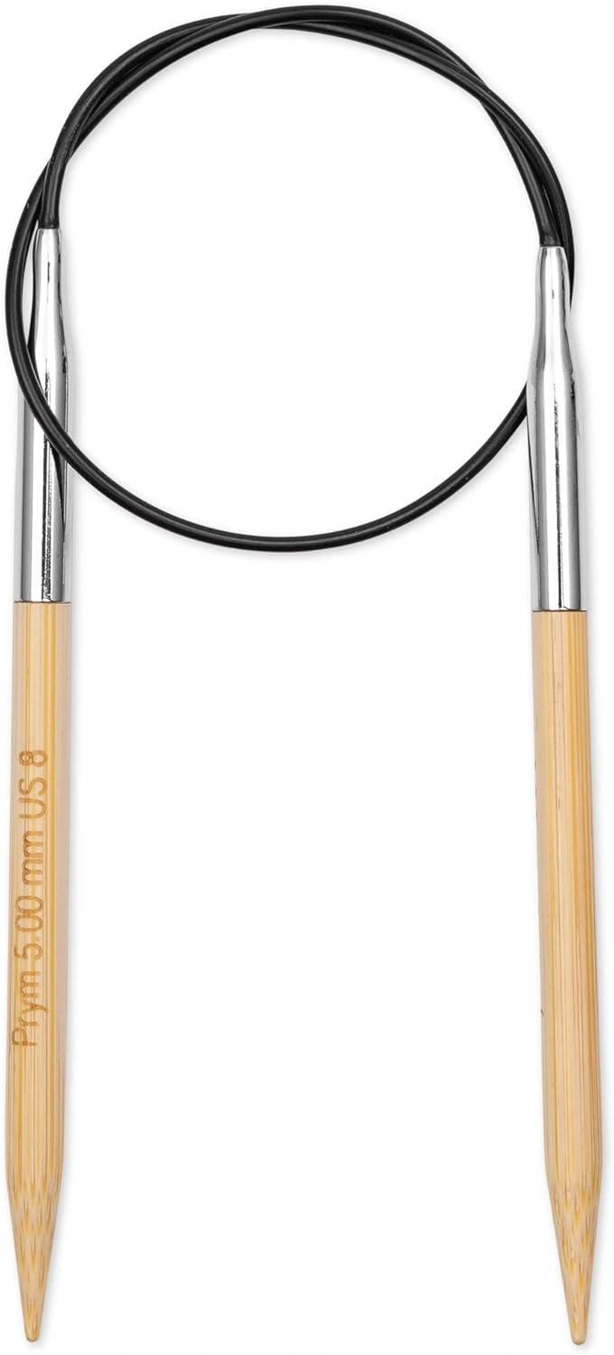 imagePrym 16 Circular Knitting Needles Bamboo US 6 4mm16 40 cm