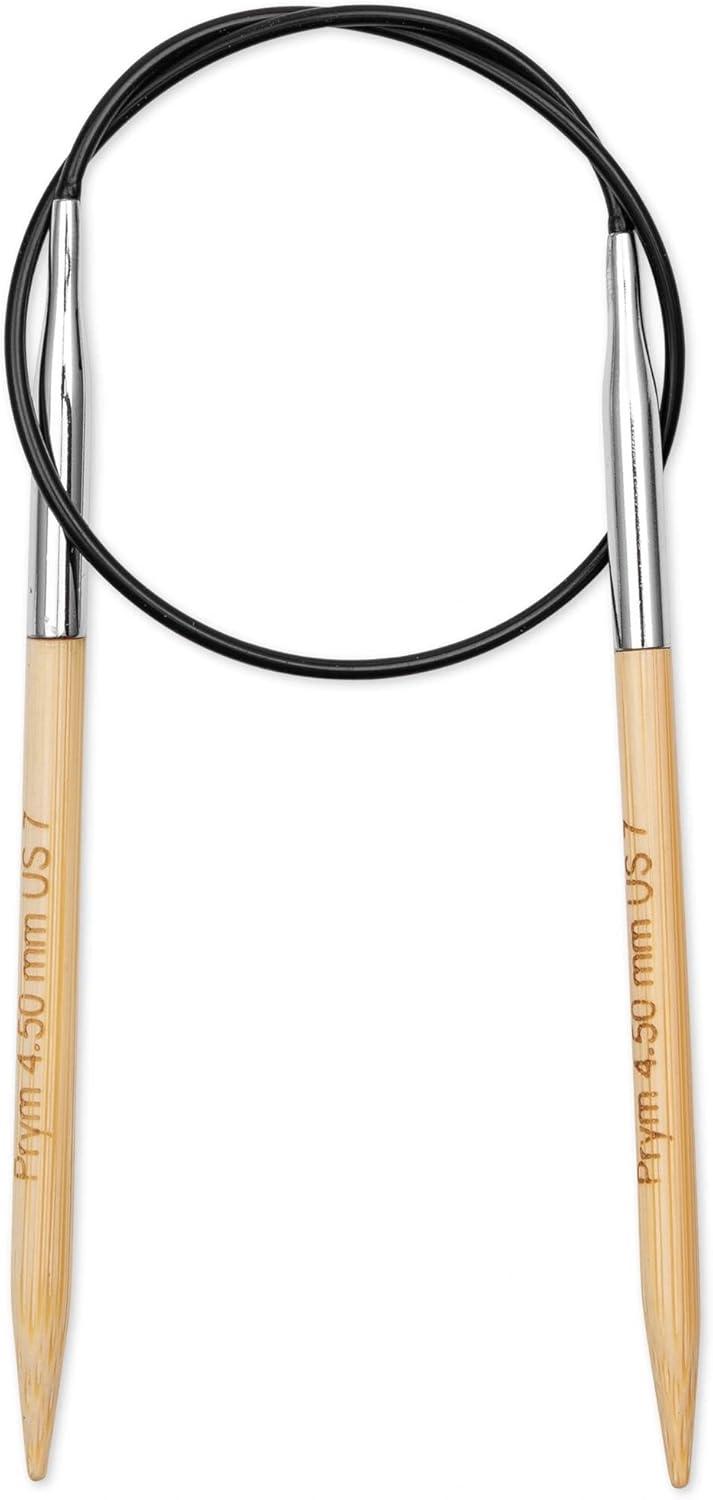 imagePrym 16 Circular Knitting Needles Bamboo US 6 4mm16 40 cm