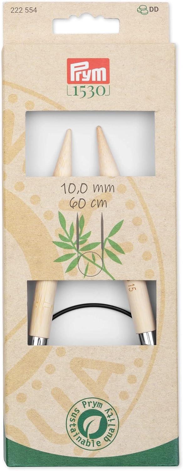 imagePrym 16 Circular Knitting Needles Bamboo US 6 4mm24 60 cm