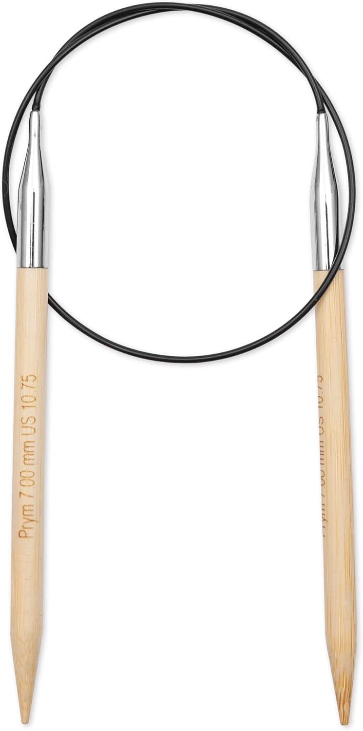 imagePrym 16 Circular Knitting Needles Bamboo US 6 4mm24 60 cm