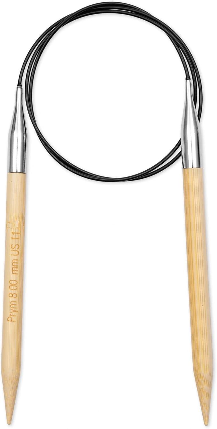 imagePrym 16 Circular Knitting Needles Bamboo US 6 4mm32 80 cm