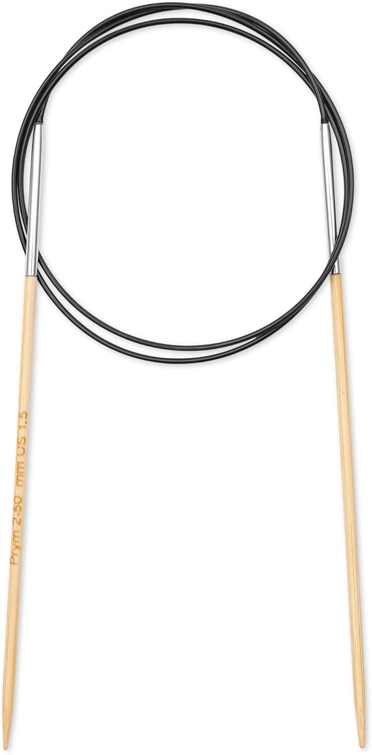 imagePrym 16 Circular Knitting Needles Bamboo US 6 4mm32 80 cm