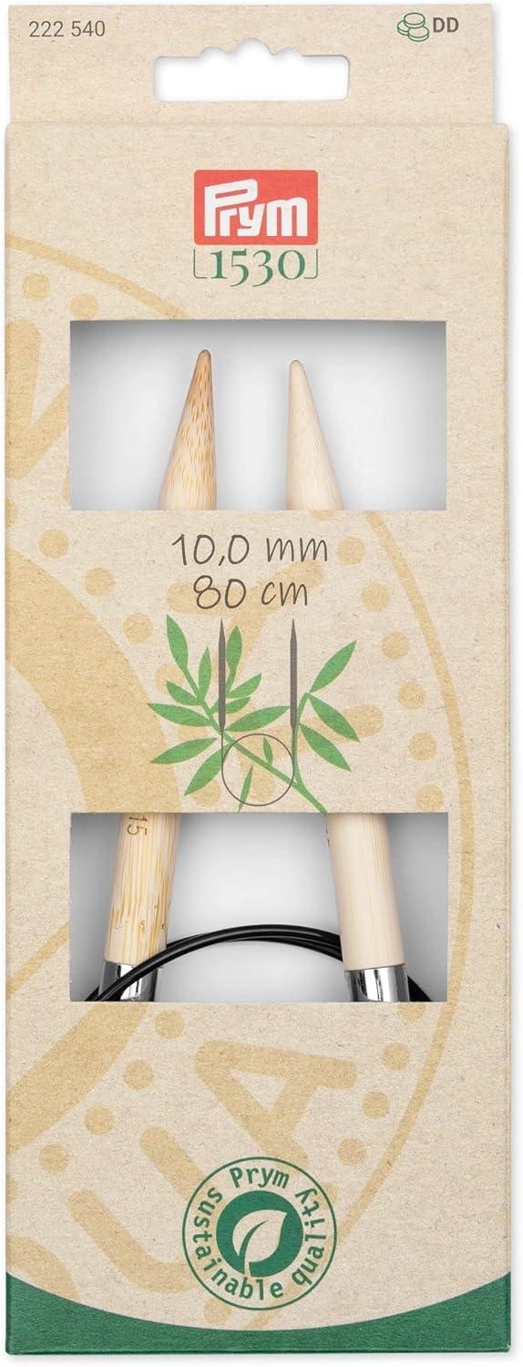 imagePrym 16 Circular Knitting Needles Bamboo US 6 4mm32 80 cm