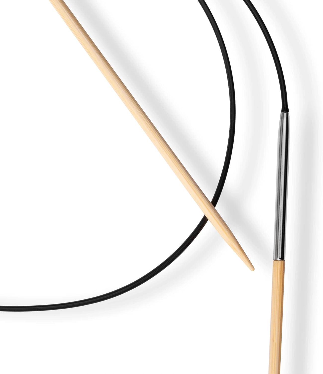 imagePrym 16 Circular Knitting Needles Bamboo US 6 4mm32 80 cm