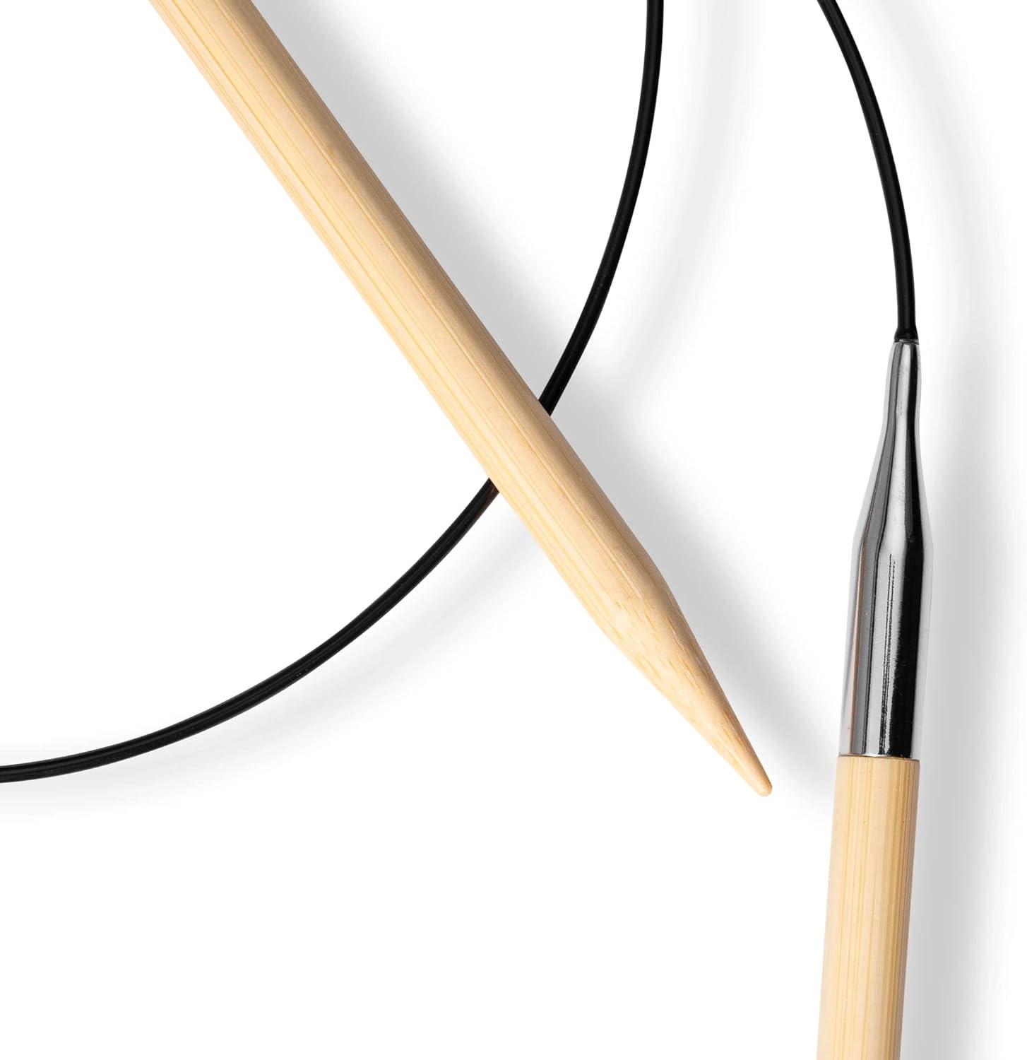 imagePrym 16 Circular Knitting Needles Bamboo US 6 4mm32 80 cm