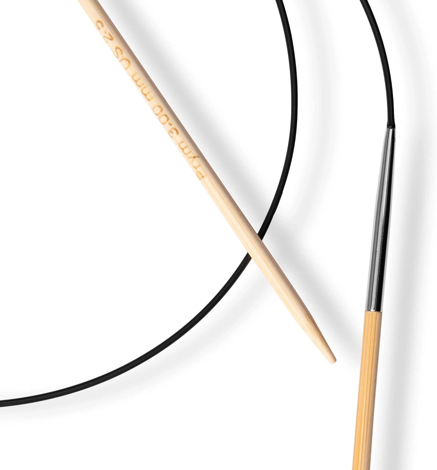 imagePrym 16 Circular Knitting Needles Bamboo US 6 4mm32 80 cm