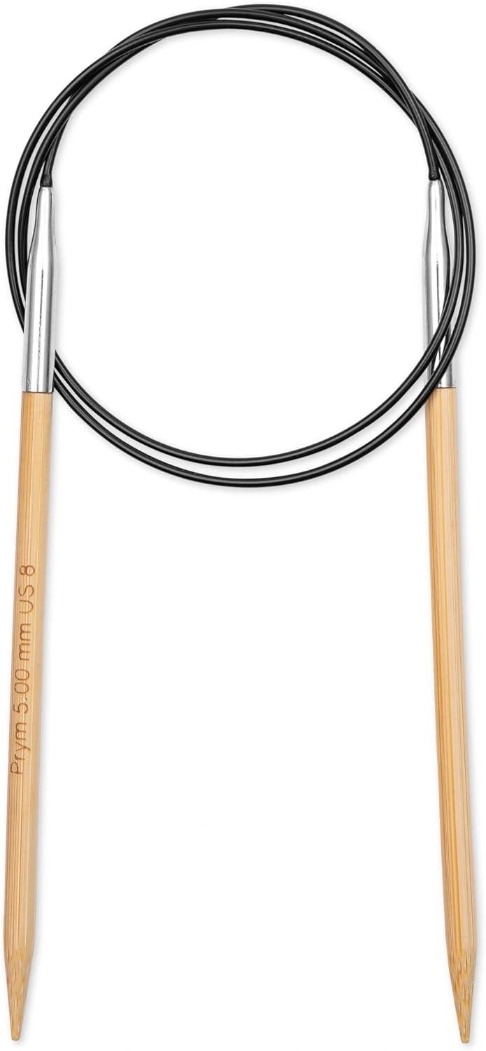 imagePrym 16 Circular Knitting Needles Bamboo US 6 4mm32 80 cm