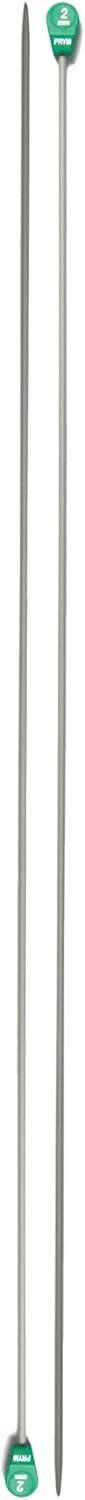 imagePrym 16 Single Point Aluminum Knitting Needles 2mmUS 0 2 mm