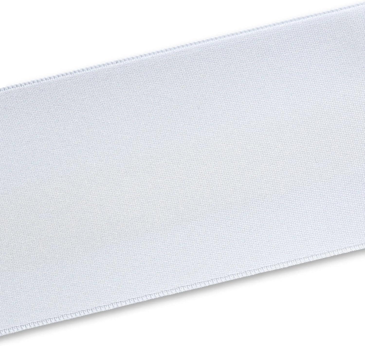 imagePrym 2 Satin Ribbon Green 3 YDWhite