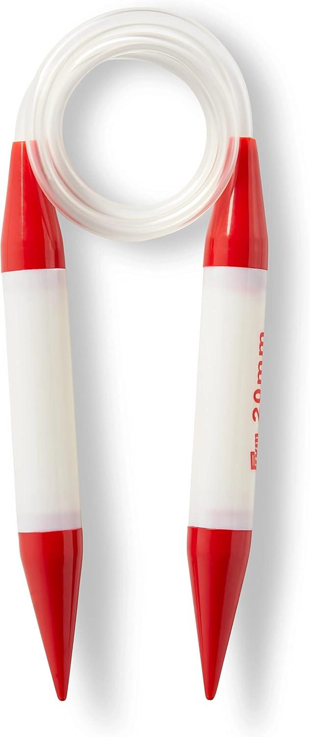 imagePrym 32 Circular Plastic Knitting Needles 12mmUS 36 20 mm