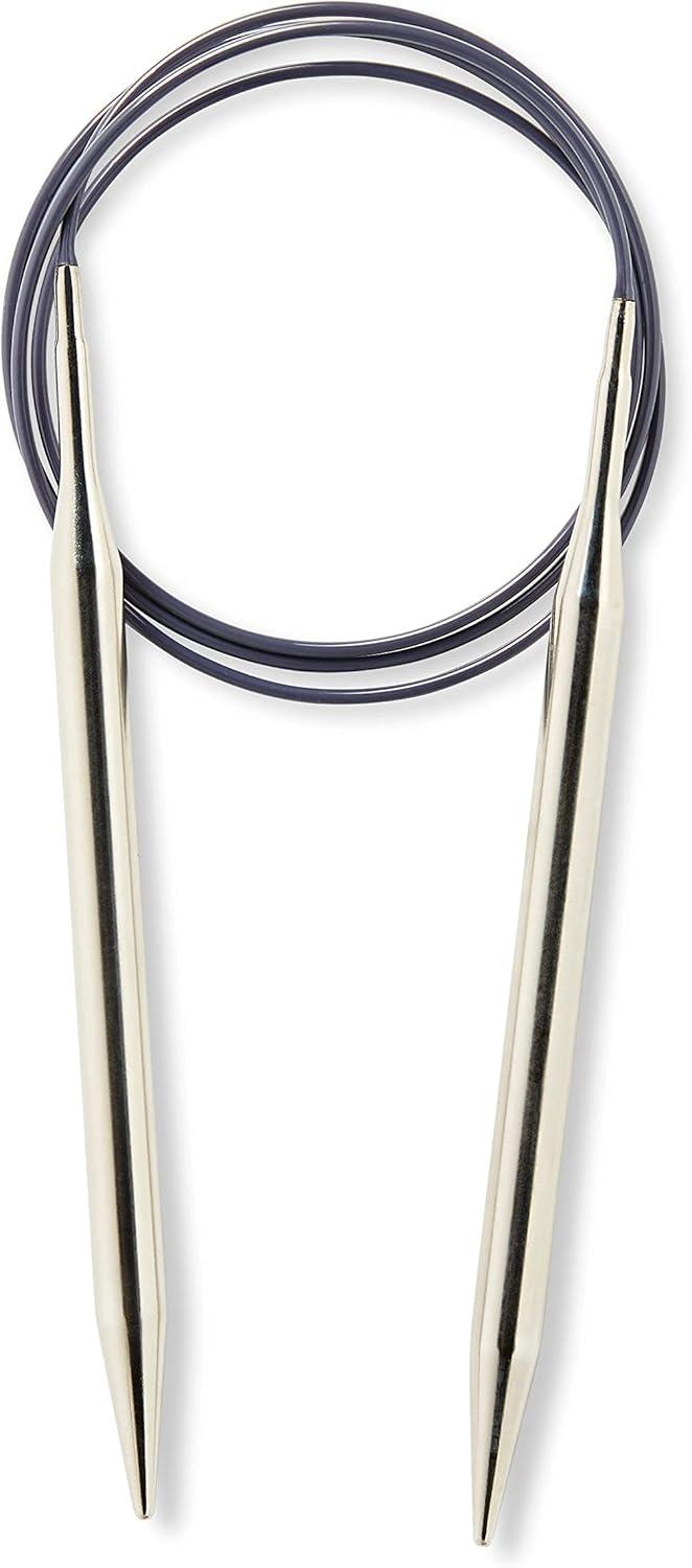 imagePrym 40 Circular Brass Knitting Needles 55mmUS 11 8 mm