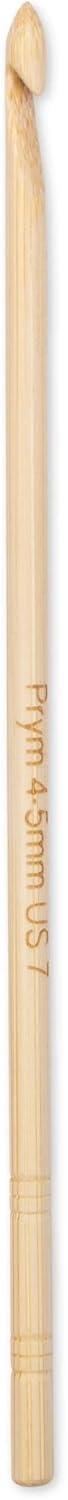 imagePrym 6 Bamboo Crochet Hook 5mm45 mm