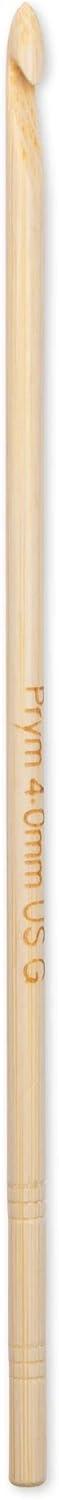 imagePrym 6 Bamboo Crochet Hook 5mmUS G 4 mm