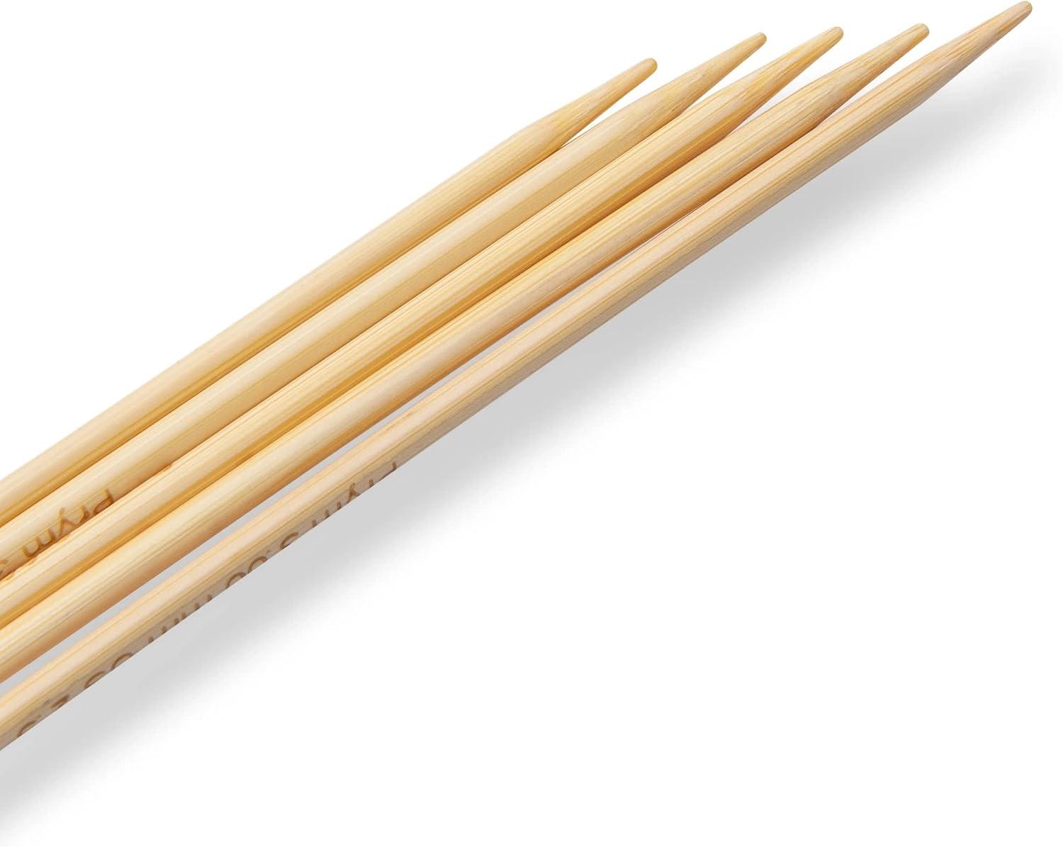 imagePrym 6 Double Point Knitting Needles Bamboo US 2 3mmUs 25 3 Mm