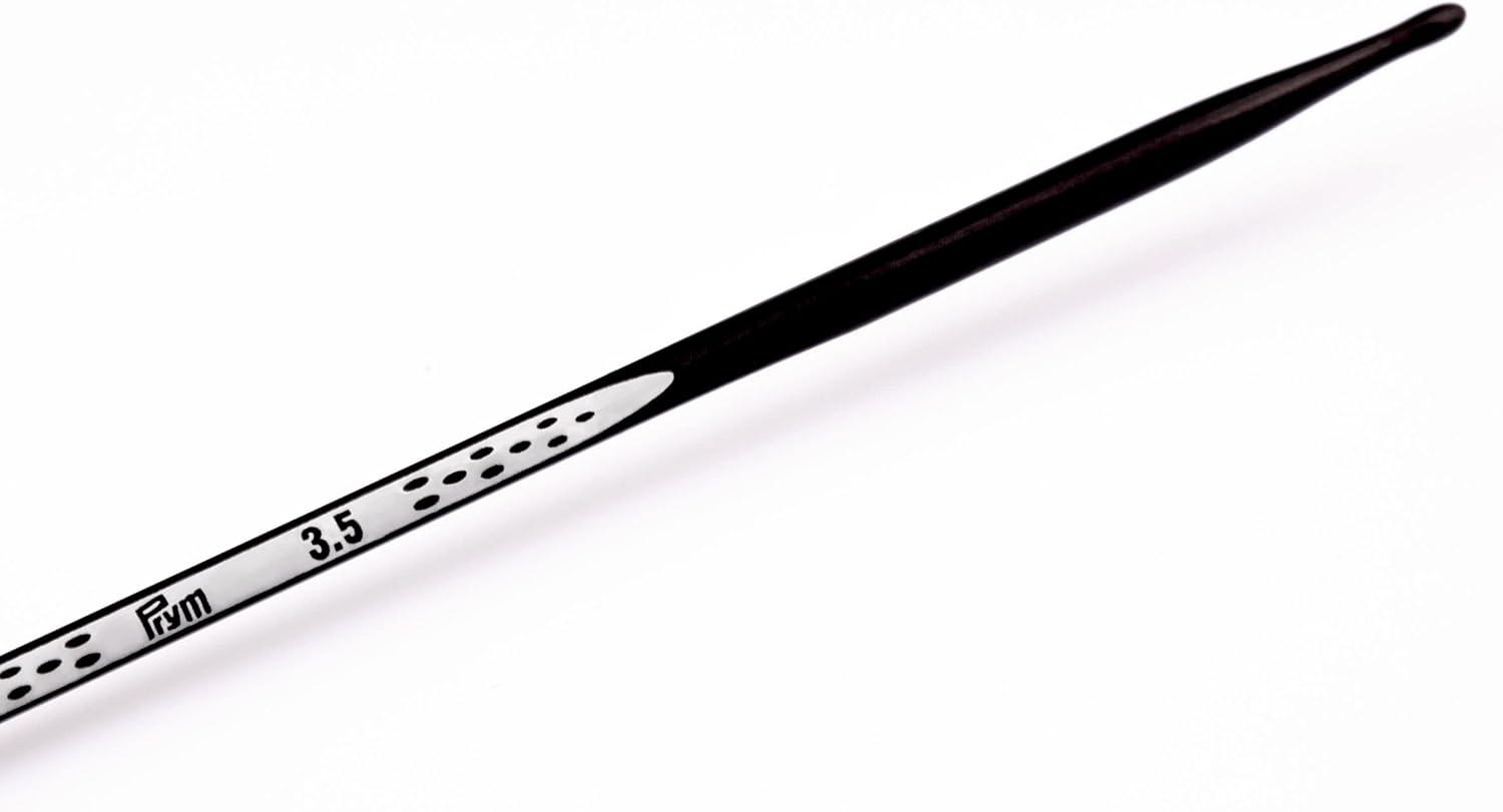 imagePrym 6 Ergonomic Double Point Knitting Needles Carbon US 0 2mmUS 4 35 mm