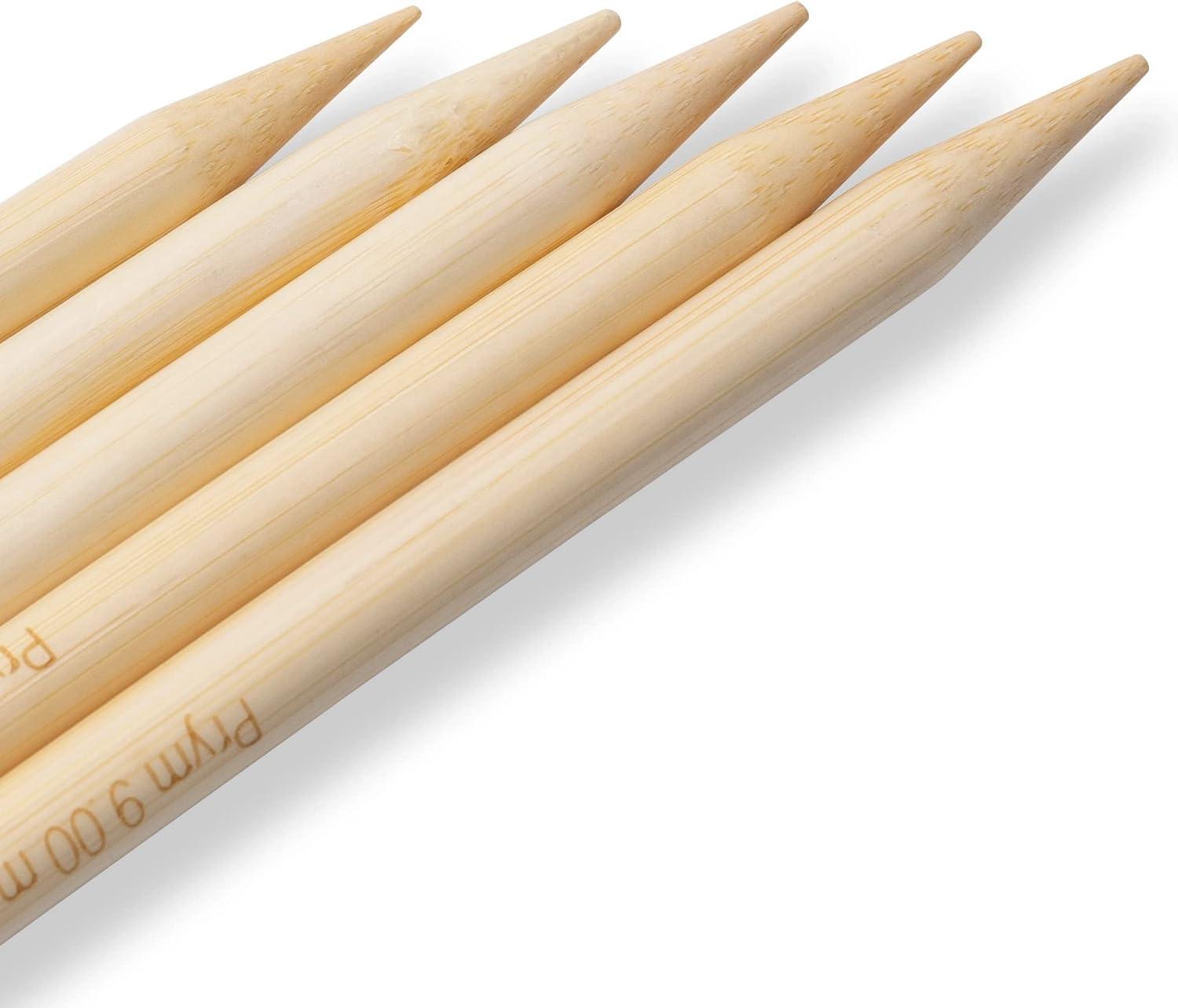 imagePrym 8 Double Point Knitting Needles Bamboo US 13 9mmUS 13 9 mm
