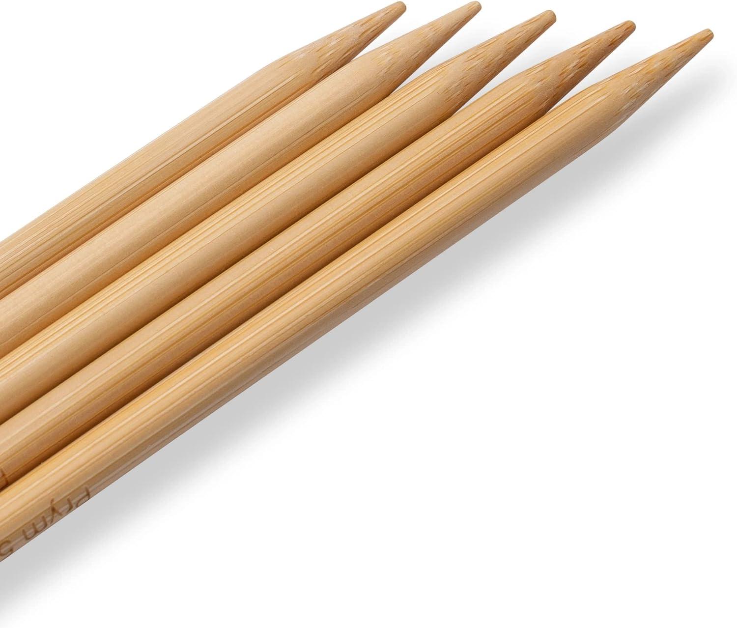 imagePrym 8 Double Point Knitting Needles Bamboo US 13 9mmUS 9 55 mm