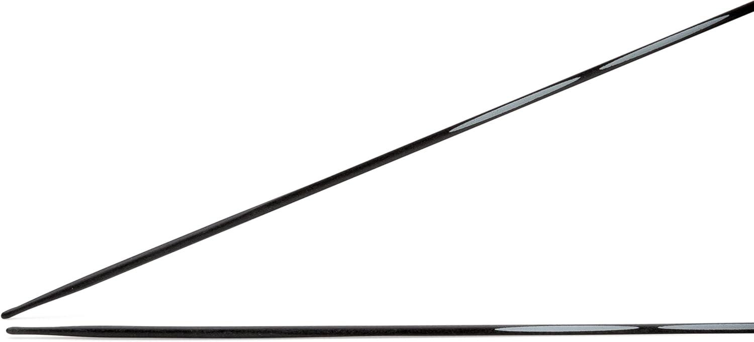 imagePrym 8 Ergonomic Double Point Knitting Needles Carbon US 6 40mmUS 0 2 mm